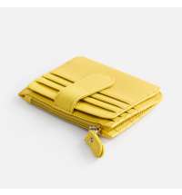 Картхолдер на молнии Unison, желтый