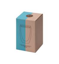 Стакан с двойными стенками и бамбуковой крышкой «Batur»