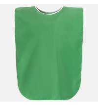 Манишка Member, зеленая с белым