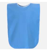 Манишка Member, голубая с белым