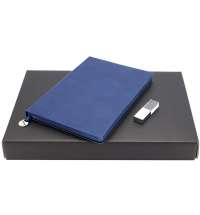 Подарочный набор ЗАМЕТЬ И ЗАПОМНИ, синий