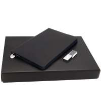 Подарочный набор ЗАМЕТЬ И ЗАПОМНИ, черный