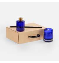 Набор Fragnola, пряная древесина и кардамон, темно-синий