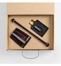 Набор Fragnola, грейпфрут и ветивер, бордовый