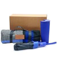 Подарочный набор AUTUMN MOOD, синий