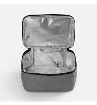 Изотермическая сумка с функцией подогрева Oneworld, серая