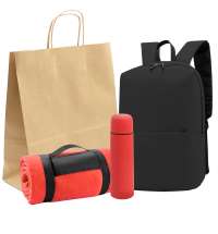 Подарочный набор FOR PICNIC, красный