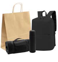 Подарочный набор FOR PICNIC, чёрный