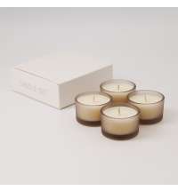 Набор ароматических свечей Sento, бежевый