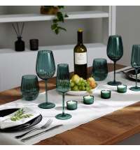 Набор ароматических свечей Sento, зеленый