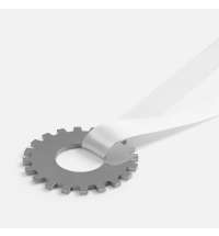 Медаль Industrial с сатиновой лентой