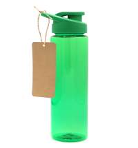 Пластиковая бутылка Ronny To Go с биркой, зелёная