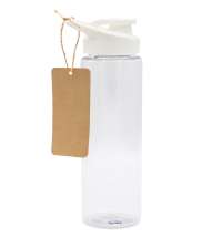 Пластиковая бутылка Ronny To Go с биркой, белая