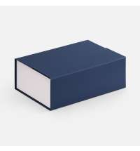 Коробка Bicolor Case, белая с синим