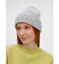 Шапка Spotti, светло-серая