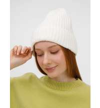 Шапка Laconi, молочно-белая