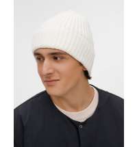 Шапка Laconi, молочно-белая