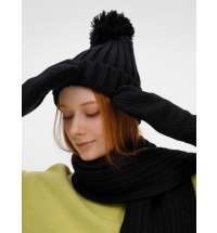 Шапка HappyGo, черная