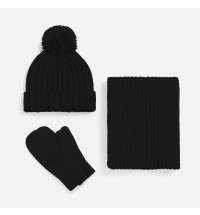 Шапка HappyGo, черная