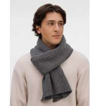 Шарф Laconi, темно-серый меланж