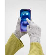 Перчатки сенсорные Spotti Senso, светло-серые