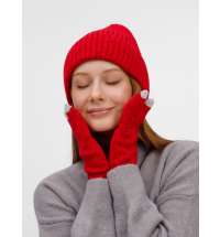 Перчатки сенсорные Spotti Senso, красные