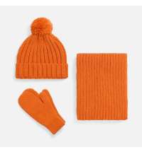Варежки HappyGo, оранжевые
