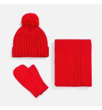 Варежки HappyGo, красные