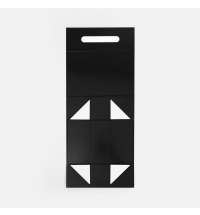 Коробка складная Holdfold, S, черная