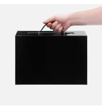 Коробка складная Holdfold, M, черная