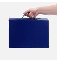 Коробка складная Holdfold, M, синяя