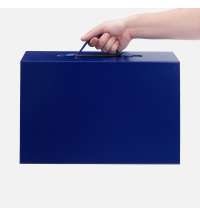 Коробка складная Holdfold, L, синяя