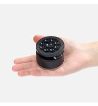 Вакуумная магнитная подставка airFix, черная с серым