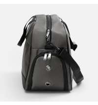 Спортивная сумка Atlantes, серая с черным