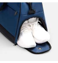 Спортивная сумка Atlantes, синяя с черным