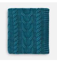 Плед Hygge, темно-зеленый