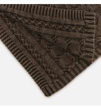 Плед Hygge, коричневый