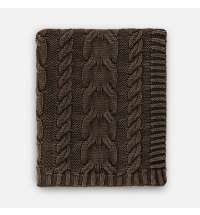 Плед Hygge, коричневый