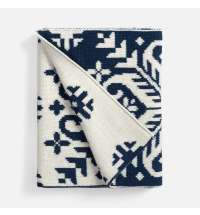 Шарф Wintertude L, синий с белым