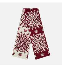 Шарф Wintertude L, красный с белым