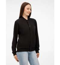 Бомбер унисекс Nuppu, черный