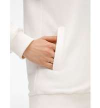 Бомбер унисекс Nuppu, молочно-белый