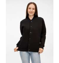 Бомбер унисекс AtmosWear, черный