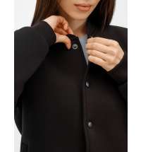 Бомбер унисекс AtmosWear, черный