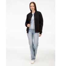 Бомбер унисекс AtmosWear, черный