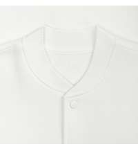 Бомбер унисекс AtmosWear, молочно-белый