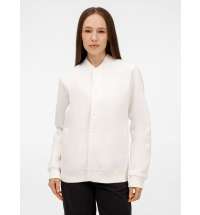 Бомбер унисекс AtmosWear, молочно-белый