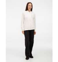 Бомбер унисекс Townie, молочно-белый