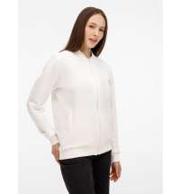 Бомбер унисекс Townie, молочно-белый