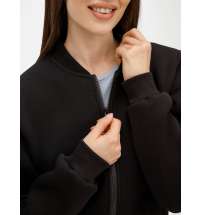 Бомбер унисекс Estado, черный